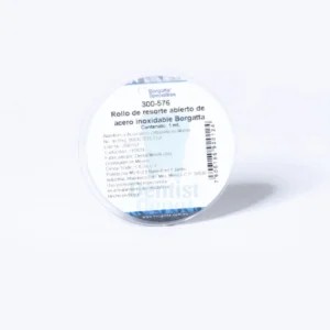 Resorte de acero abierto Borgatta