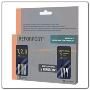 Reforpost Endoposte de Fibra de vidrio Kit con 15 postes