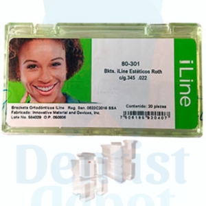 Kit de Brackets Roth .22 Estético Borgatta